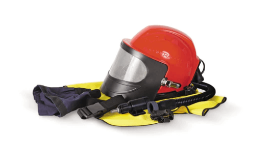 Kit casque CONTRACOR avec filtre d’air sur pied