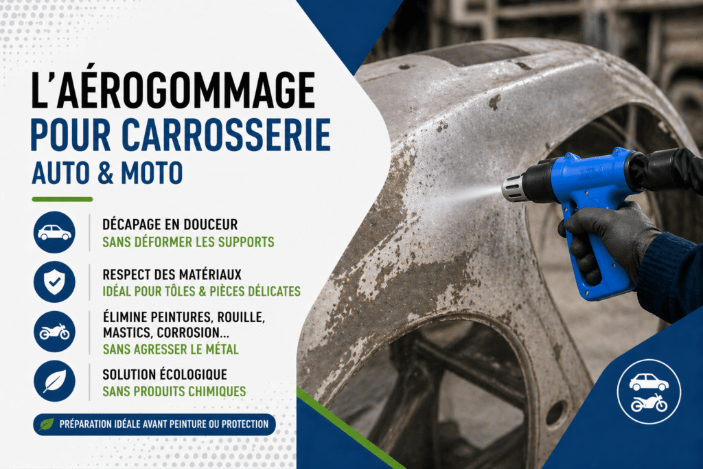 Image aerogommage carrosserie