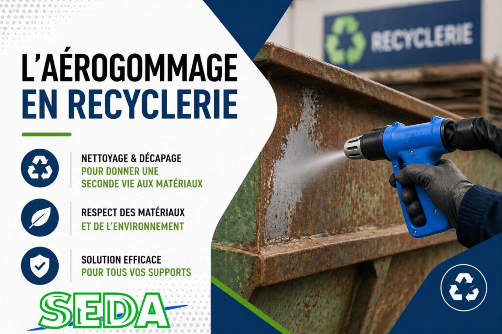 Image aerogommage recyclerie