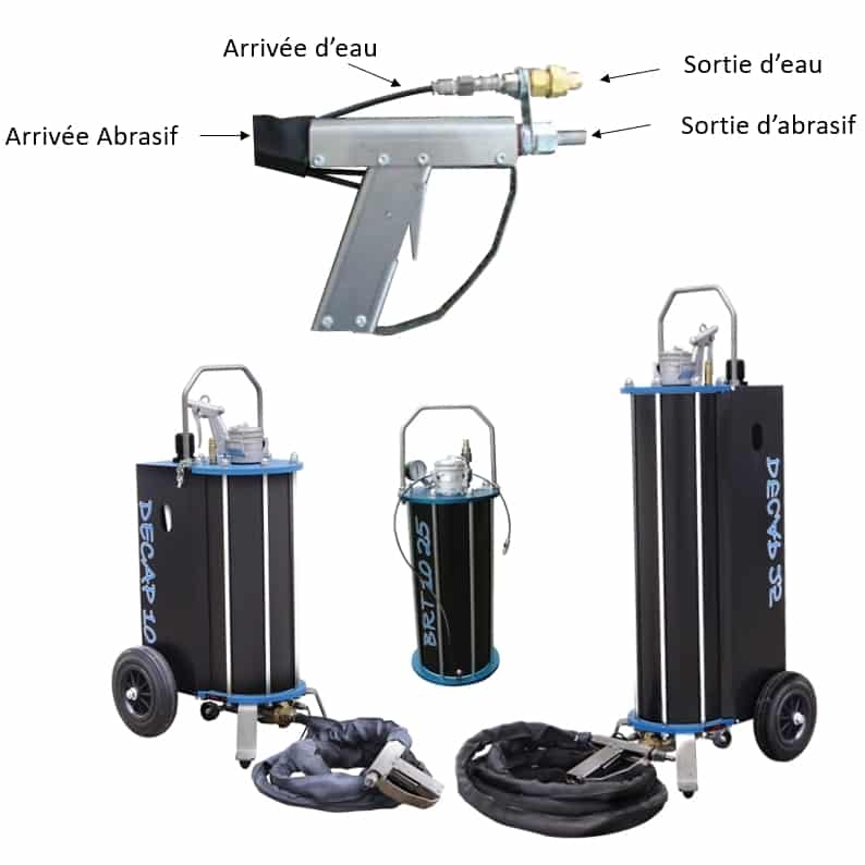 brumisation aerogommeuse hydrogommage