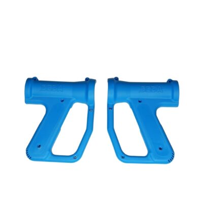 DEMI POIGNEE-M+F-PISTOLET-BLEU