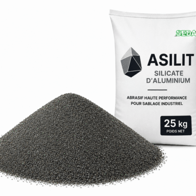 Abrasif Asilit, silicate d'aluminium, sac 25 kgs