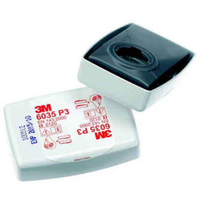 Lot de 2 filtres P3 R pour casque de sablage 6800