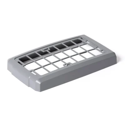 Cache protection gris de ventilation px5 pour les filtres HEPA
