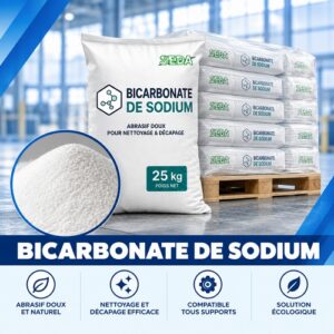 Abrasif bicarbonate de sodium pour aerogommage