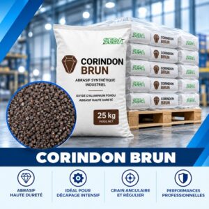 Abrasif corindon brun