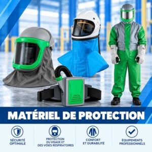 Matériels de protection pour aerogommage