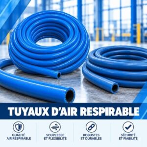 Tuyaux d'air respirables en différents diamètres